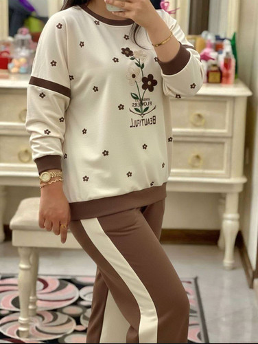 ست دخترانه خانگی گل برجسته