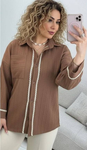 شومیز گیپور مجلسی خوش دوخت