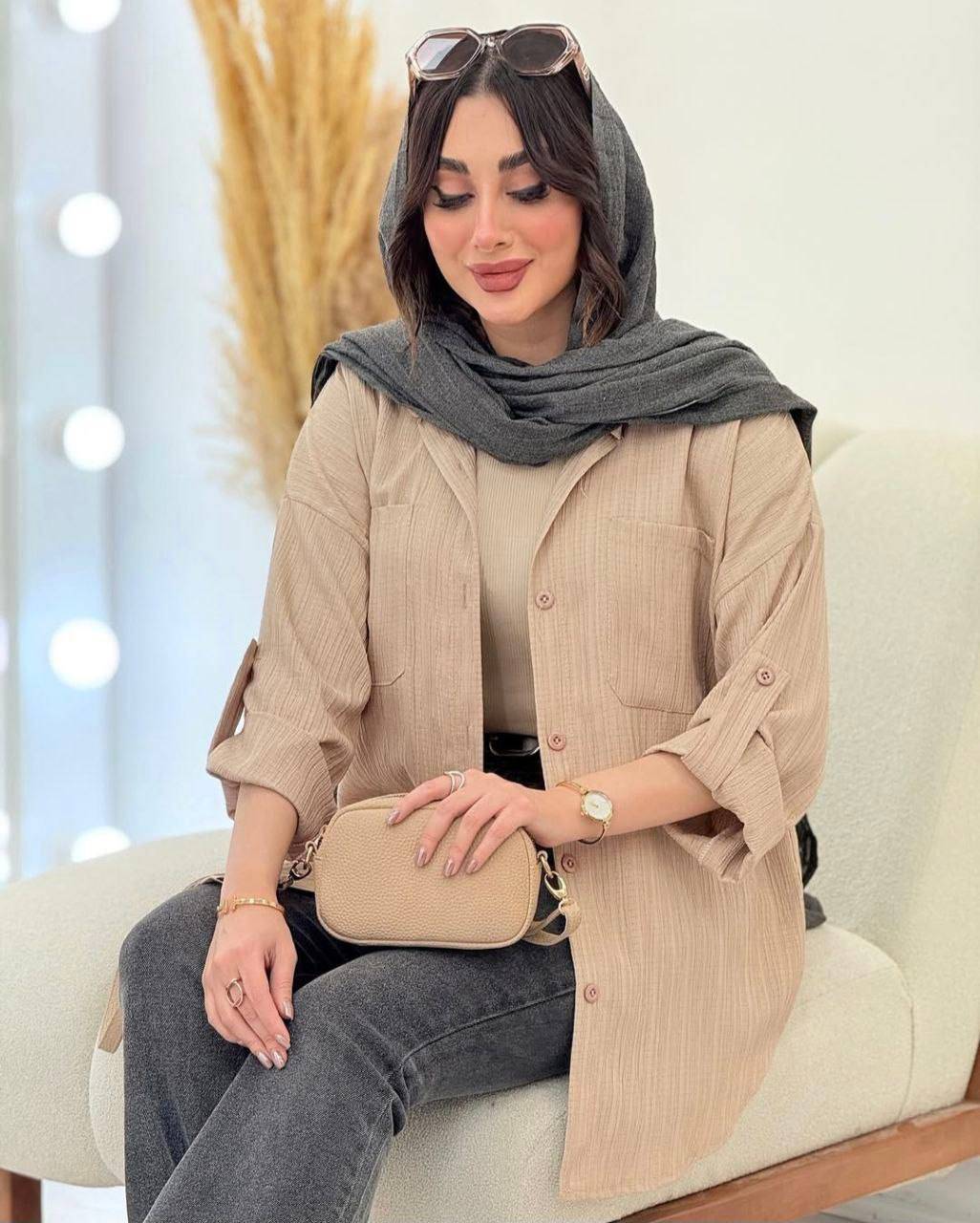 شومیز مانتویی درجه یک بهاری و تابستونی