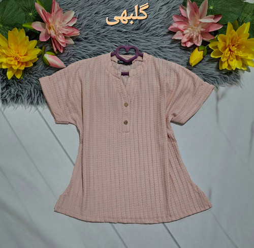 یه شومیز راحت و خاص استین پاکتی با تنخوری زیبا
