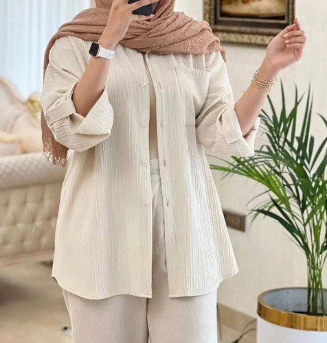 شومیز کراش خنک و سبک با تنخوری بسیااارعالی