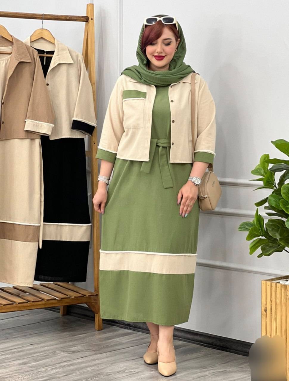 کت و سارافون شیک و عالی درجه یک با تنخوری فوق العاده جذاب