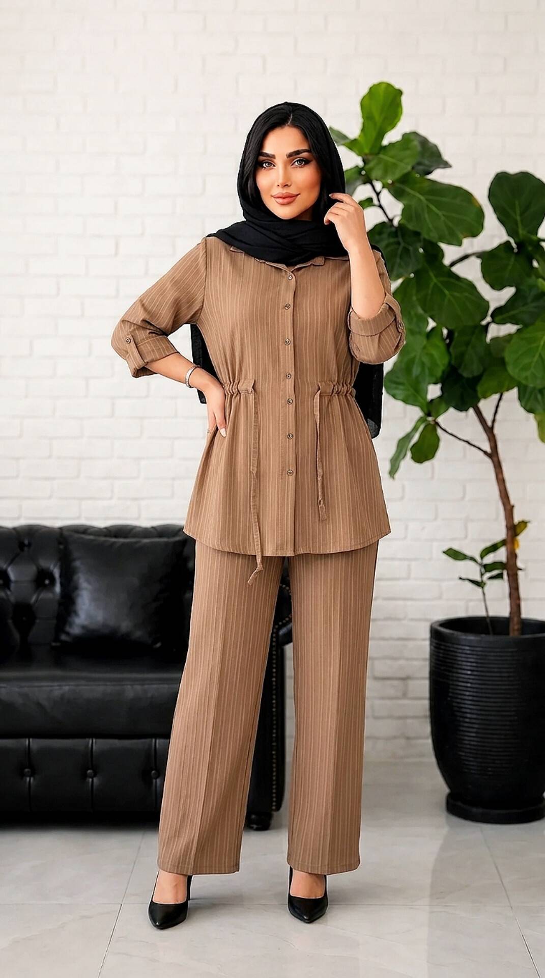 شومیزشلوارکمرگت مناسب تابستان ترندامسال