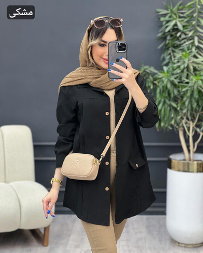 شومیز مانتویی خنک و سبک با تنخوری بسیار عالی