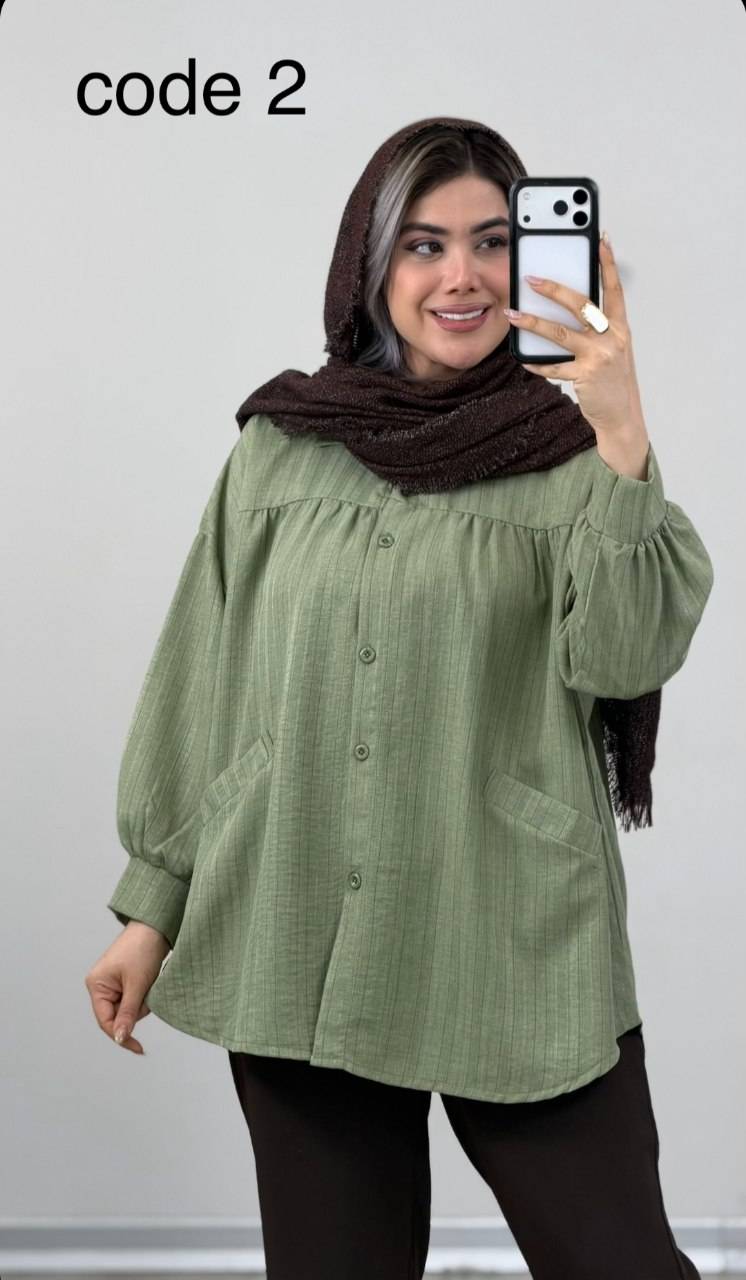 شومیز چینه دیپلمات خنک و سبک با تنخوری  بسیار عالی