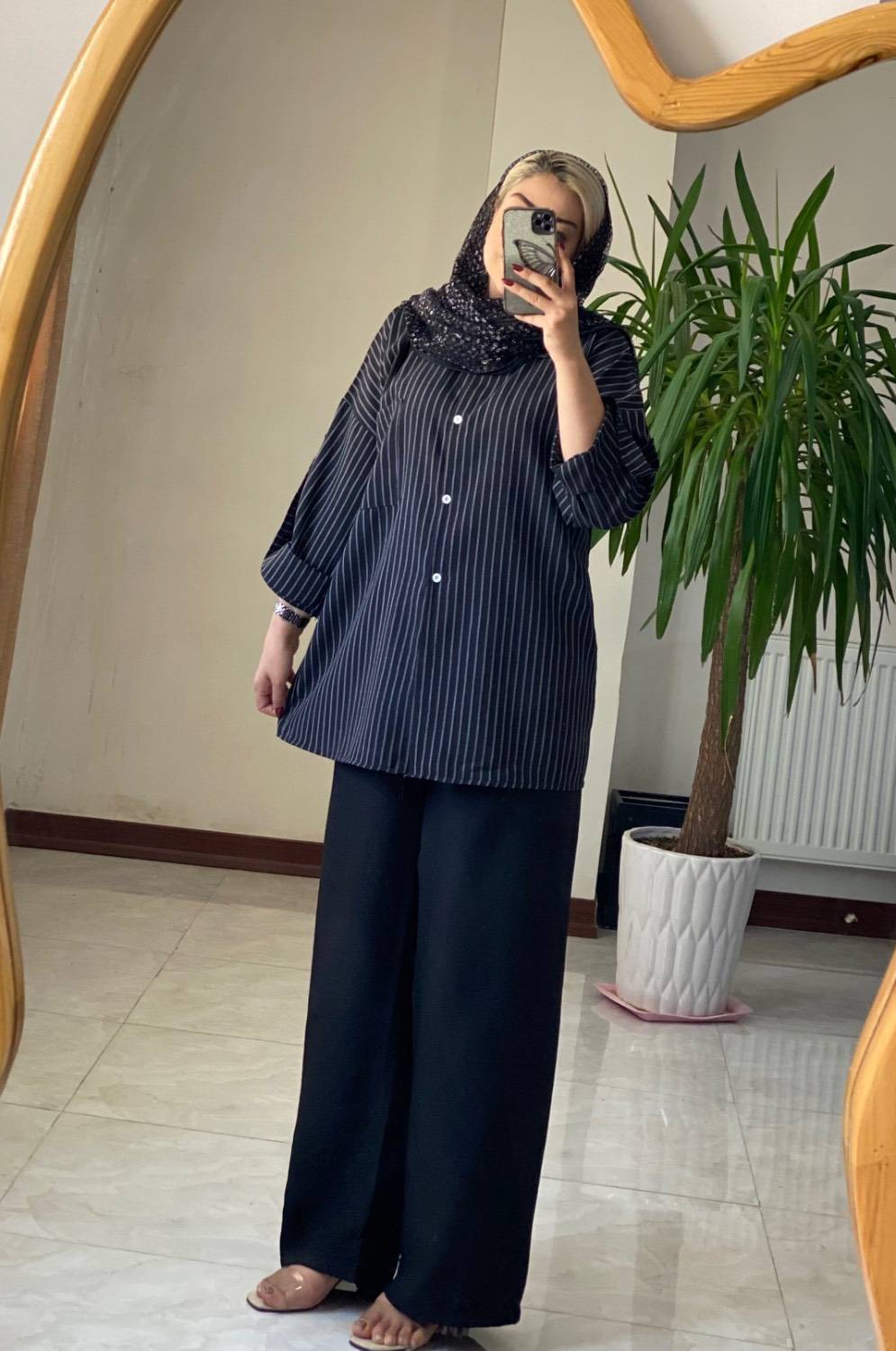 شومیز شلوار خنک و سبک شانتون مناسب فصل