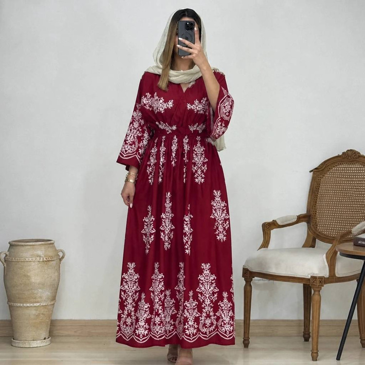 پیراهن بلند ساحلی خنک و سبک پرطرفدار با تنخوری عالی