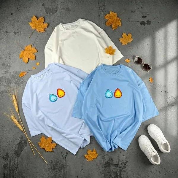 تیشرت اب و اتش خنک و سبک با تنخوری جذاب