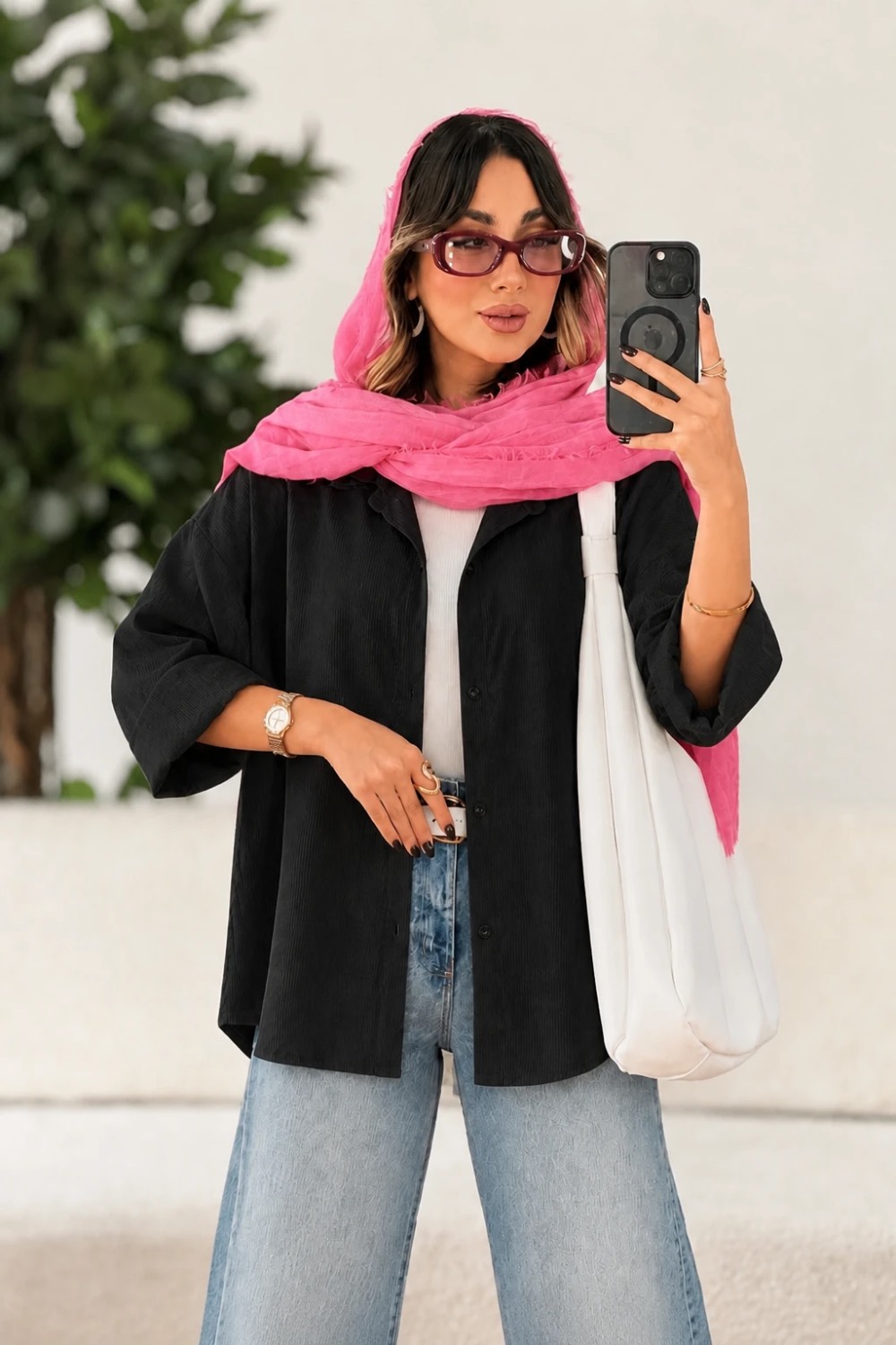 شومیز ساده و اسپرت خنک و سبک با تنخوری بسیار جذاب