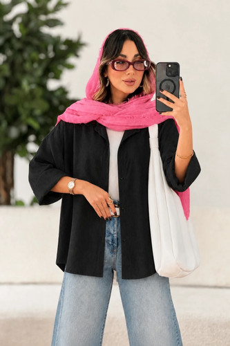 شومیز ساده و اسپرت خنک و سبک با تنخوری بسیار جذاب