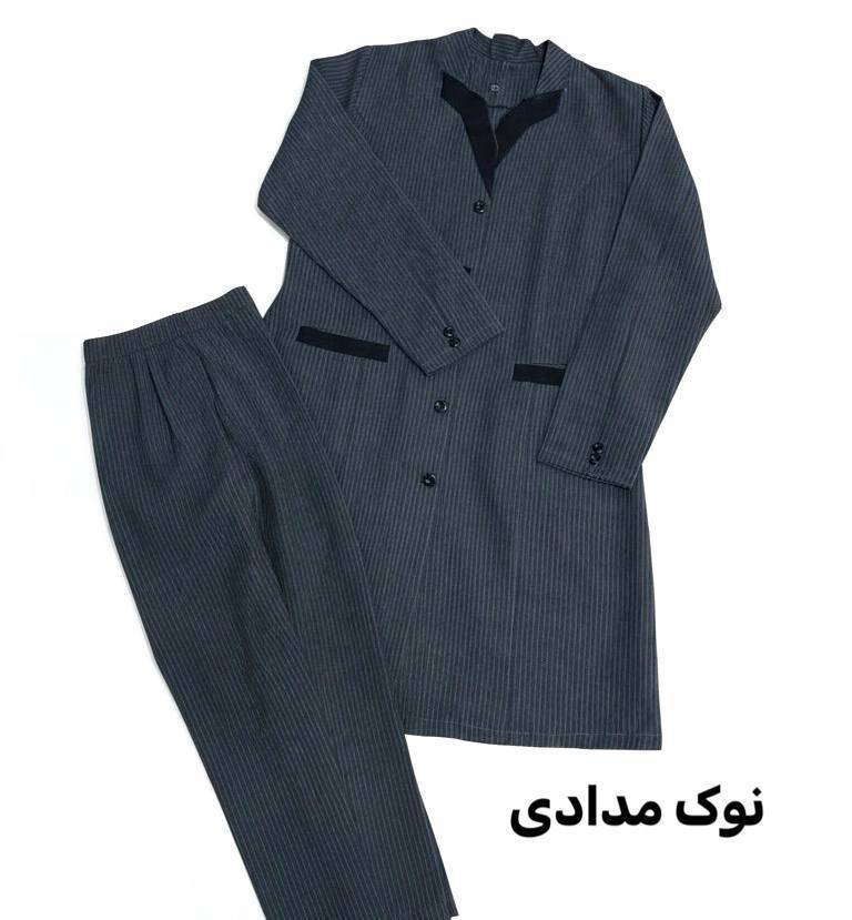 ست مانتو شلوار اداری شیک و پرطرفدار با تنخوری جذاب
