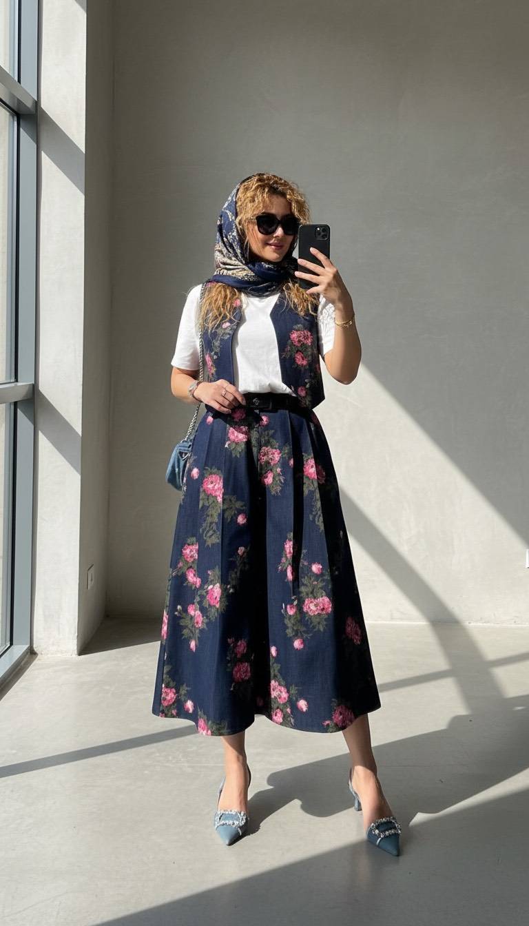 ست سه تیکه خنک و راحت با تنخوری بسیار عالی