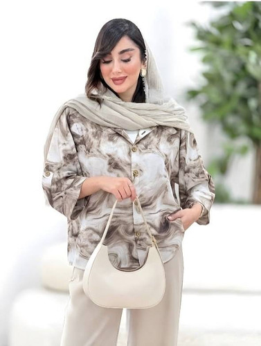 شومیز گازوییلی خنک و سبک با تنخوری بسیار عالی
