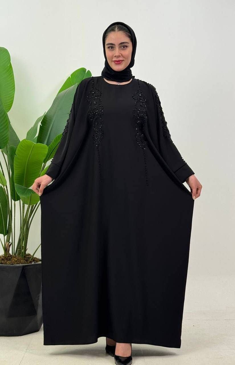 عبای بلند و زیبا بسیار شیک با تنخوری عالی