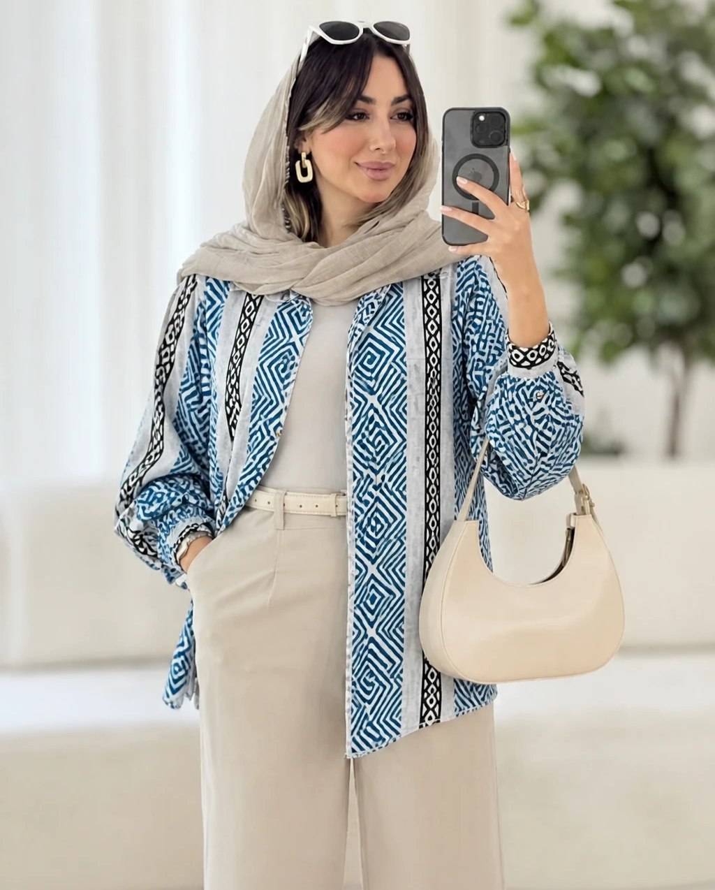 شومیز داکرون خنک و سبک بسیار زیبا با تنخوری عالی
