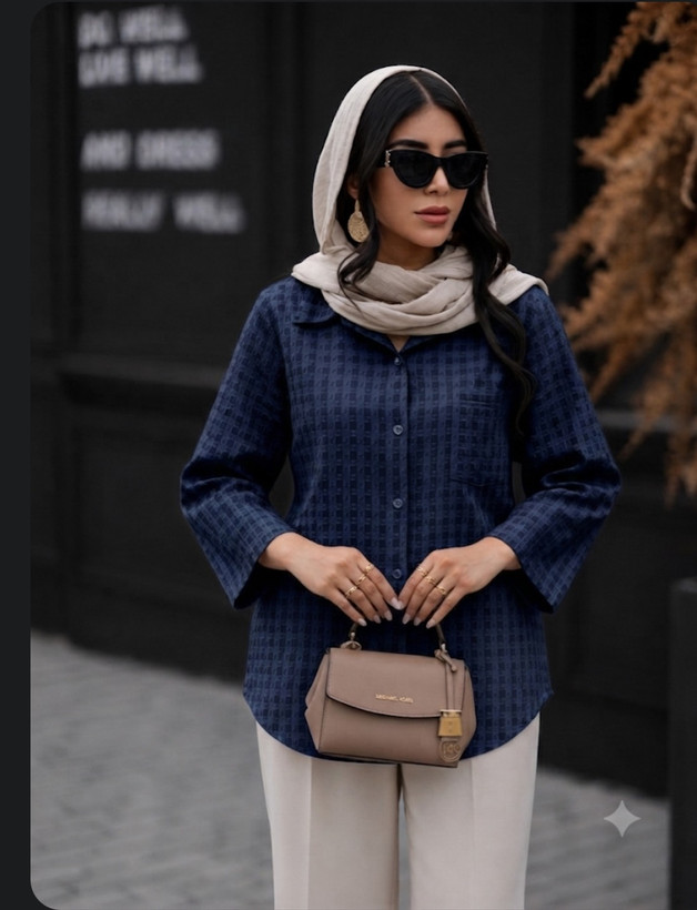 مانتو حصیری شیک و زیبا خنک و سبک بسیار جذاب