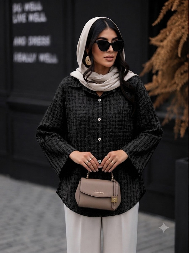 مانتو حصیری شیک و زیبا خنک و سبک بسیار جذاب