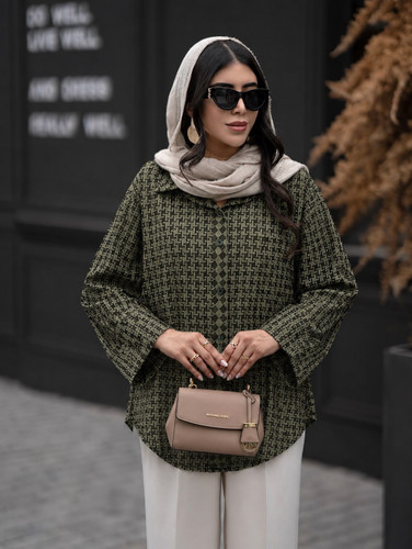 مانتو حصیری شیک و زیبا خنک و سبک بسیار جذاب