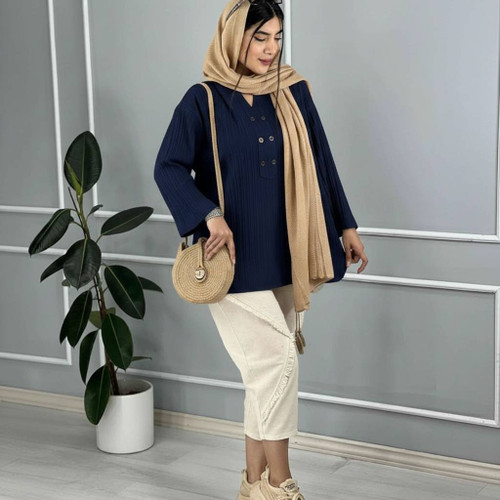 تونیک بسیار خوشگل زیبا با تنخوری جذاب