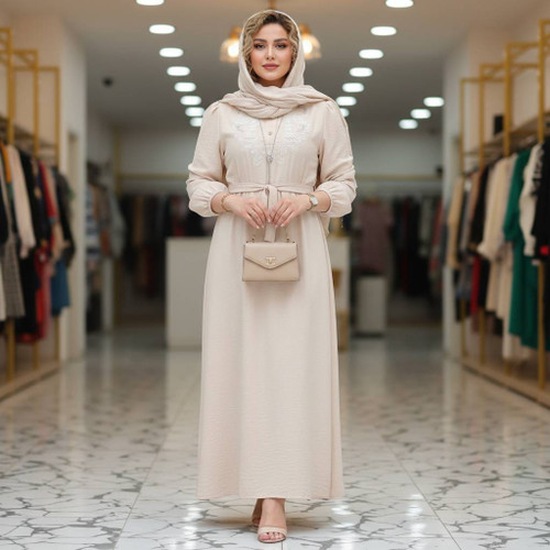 کفتان گلدوزی شده بلند و پرطرفدار شانتون