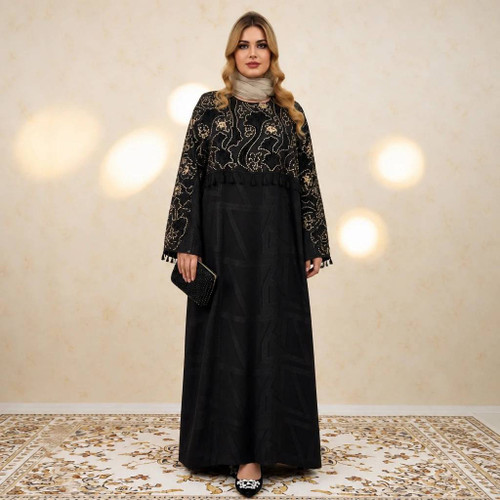 عباگلدوزی شده شنلدار بلند و پرطرفدار شیک و عالی