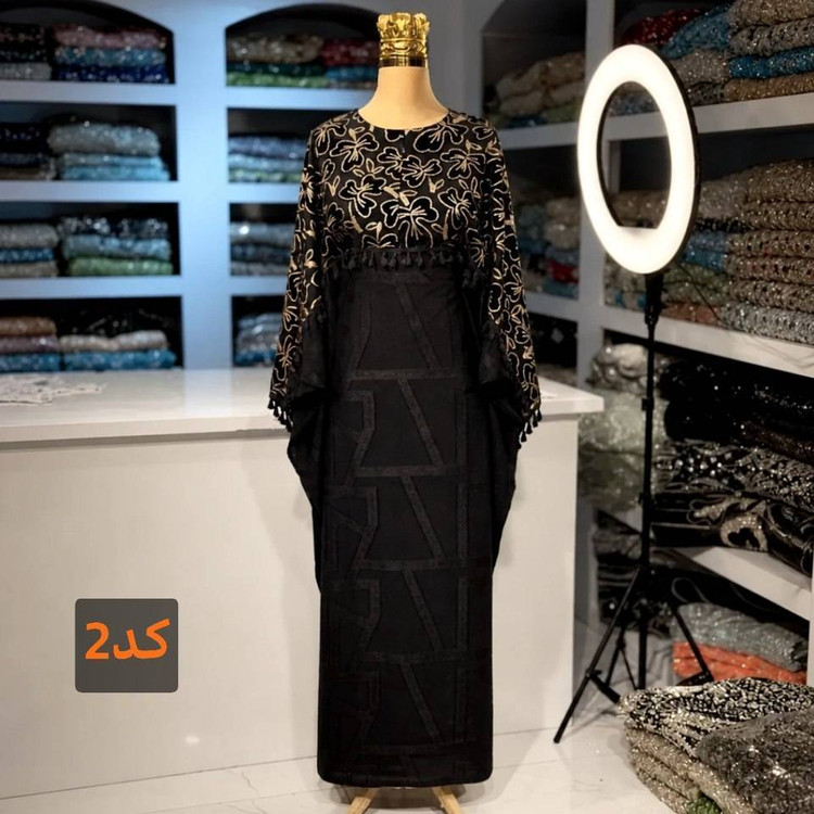 عباگلدوزی شده شنلدار بلند و پرطرفدار شیک و عالی