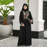عبای مزونی یقه زیب دار بلند و زیبا پرطرفدار با تنخوری عالی