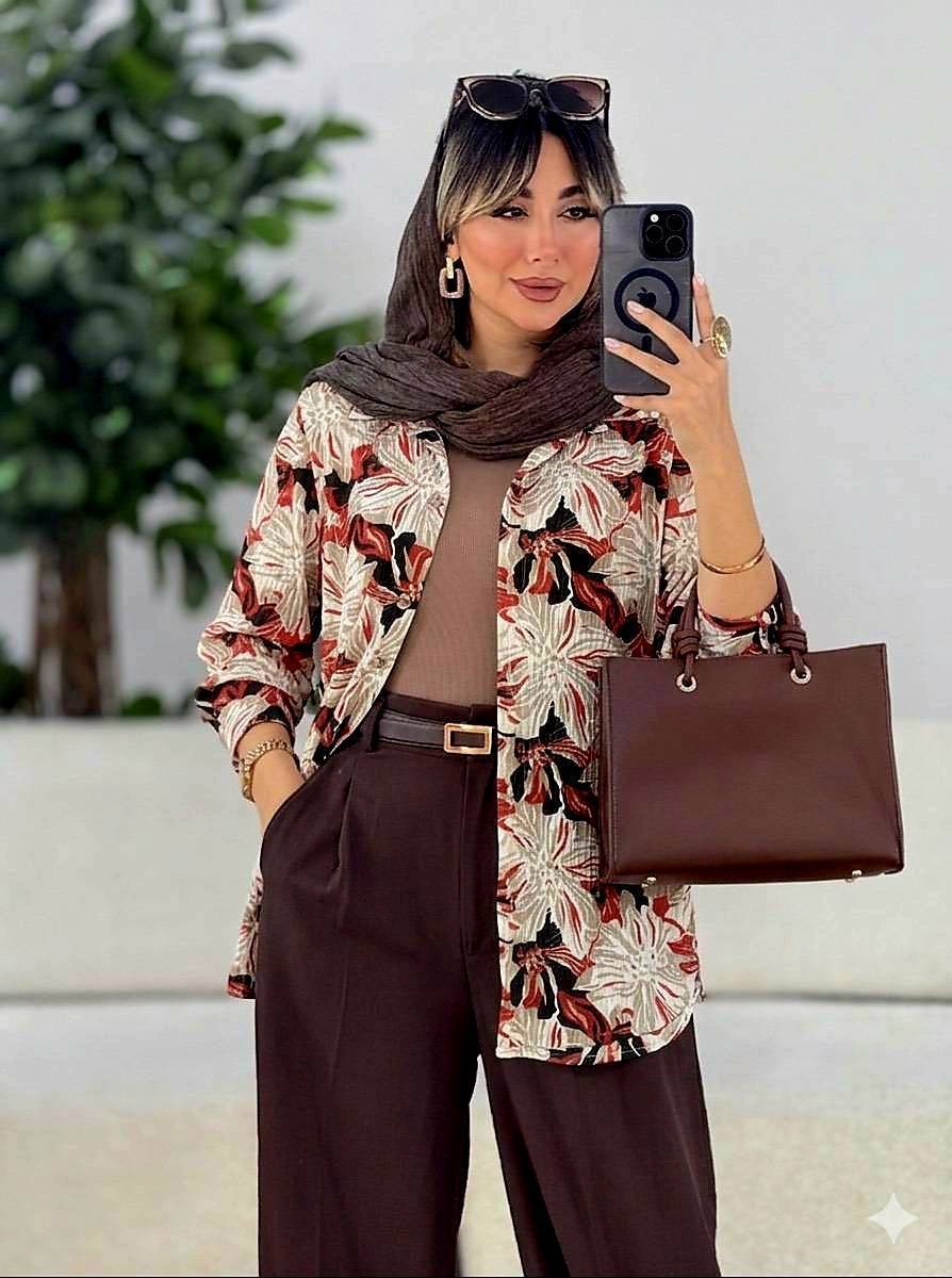 شومیز سبک و راحت مناسب فصل با تنخوری عالی