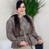 شومیز مجلسی دانتل کاملا شیک و زیبا با تنخوری جذاب