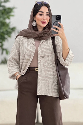 شومیز شانتون خوشگل و خنک با تنخوری جذاب