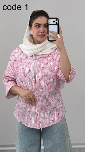 شومیز ینزی نگین دار خنک و سبک با تنخوری عالی