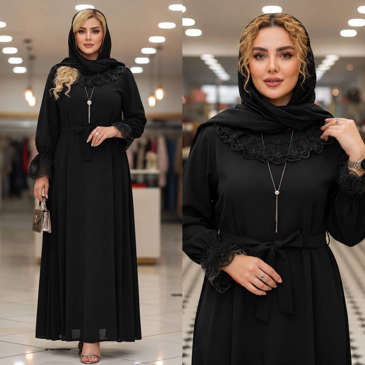 پیراهن بلند و زیبا پرطرفدار با تنخوری عالی