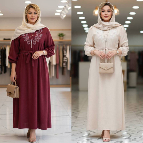 کفتان گلدوزی شده شانتون کاملا خنک و سبک با تنخوری عالی