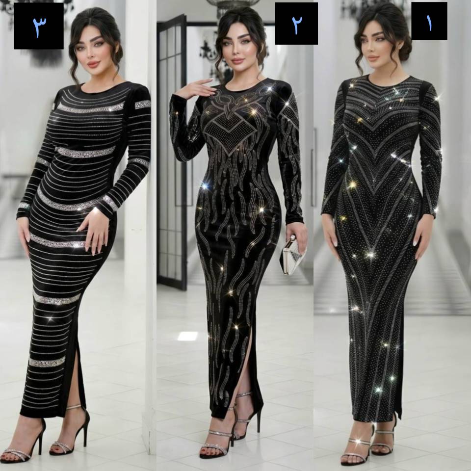ماکسی مجلسی فوق العاده شیک وزیبا
