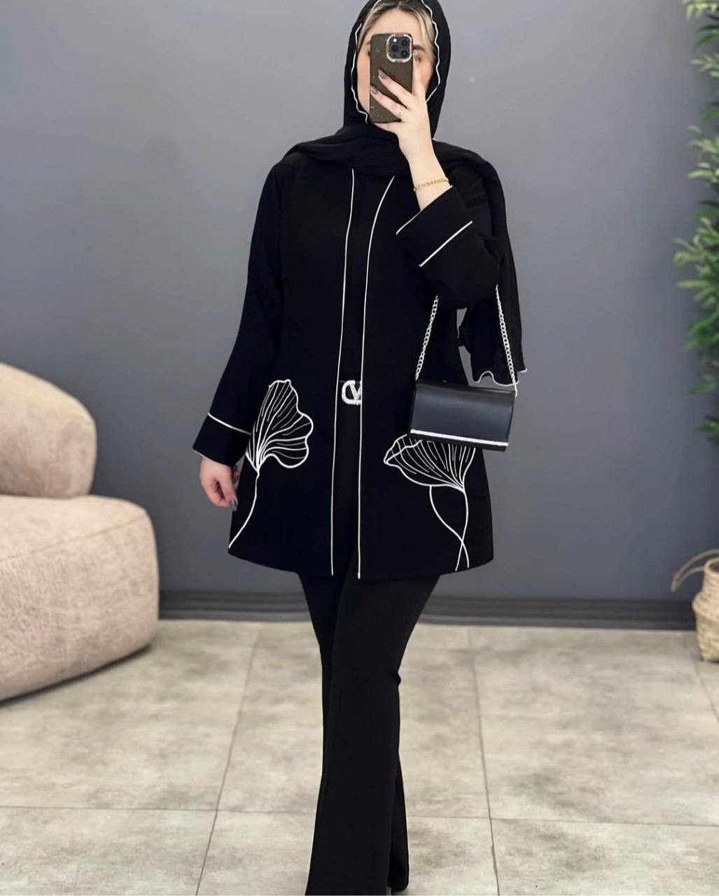 کت تک گلدوزی شده شیک و جذاب با تنخوری عالی