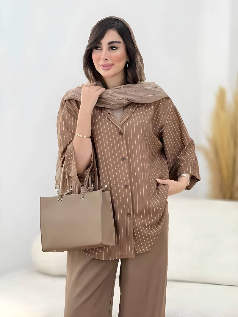 شومیز مراکشی دیپلمات بسیار شیک و زیبا با تنخوری جذاب